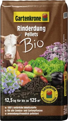 Produktbild von Gartenkrone Rinderdung, 12,5 kg , 12682