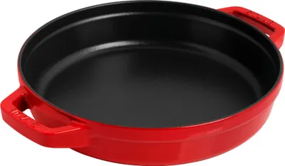 Produktbild von Staub Kochtopfset, 2-tlg | rund | Gusseisen | Kirsch-Rot