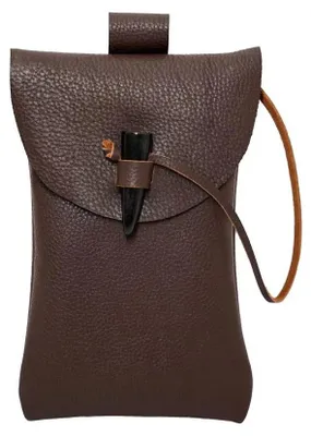 Produktbild von Gürteltasche mit Hornknebel Braun