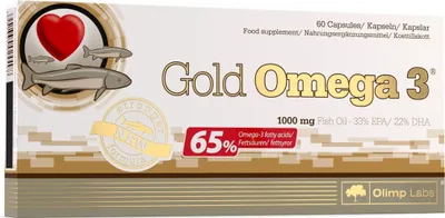 Immagine prodotto di Olimp Gold Omega-3 Olio di pesce 1000 mg - 60 capsule