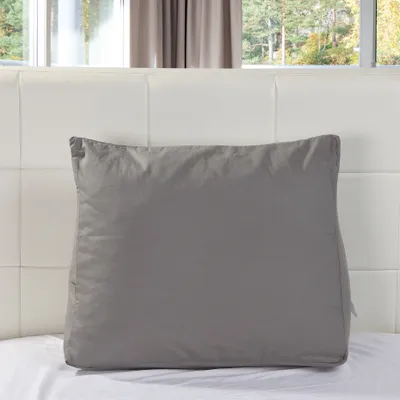 Produktbild von Bettsitzkissen Polydaun -  inklusive abnehmbarem Bezug in Anthrazit - 65x50x30 cm