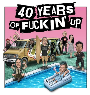 Produktbild von 40 Years Of Fuckin' Up - Soundtrack (pink Lp)