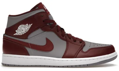 Produktbild von Jordan 1 Mid Cherrywood Red - EU 48.5