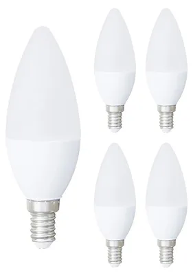 Produktbild von Vito Lighting E14 LED-Lampe B35 9W 810lm 4000K tralweiß 5 Stück