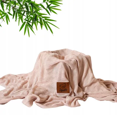 Image de INFANTILO TINY BAMBOO Couverture d'été douce 100x120