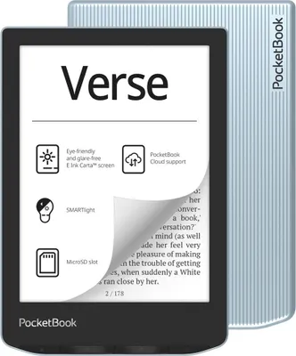 Produktbild von PocketBook Verse-Leser (629) hellblau