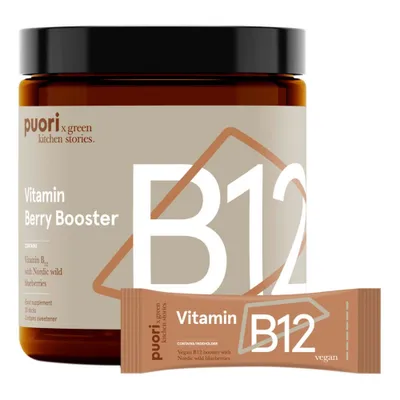 Image de Puori B12 - Vitamine B12 Berry Booster 20 sticks 42g