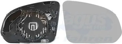 Produktbild von VAN WEZEL Spiegelglas Außenspiegel Rechts für VOLVO XC40 (536) Konvex Beheizbar ohne Automatische Abblendung 5917836