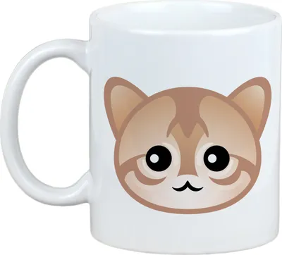 Immagine prodotto di Art-Dog Tazza in Vetroceramica – Gatto Singapura