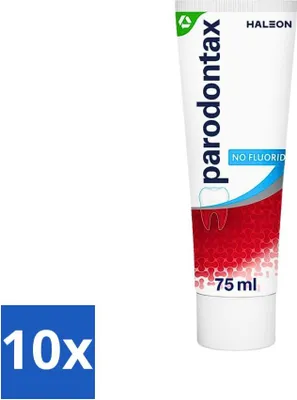 Produktbild von Parodontax - Zahnpasta - Fluoridfrei - 75ml - Vorteilspack - 10 Stücke