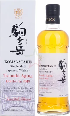 Obrázek produktu pro Mars KOMAGATAKE Single Malt japonská whisky TSUNUKI AGING 2019 56 % 0,70 l.