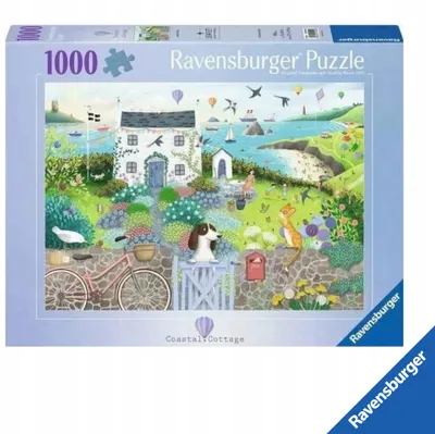 Obrázok produktu pre Ravensburger Puzzle 1000 Malebná dedina Skladačka pre dospelých