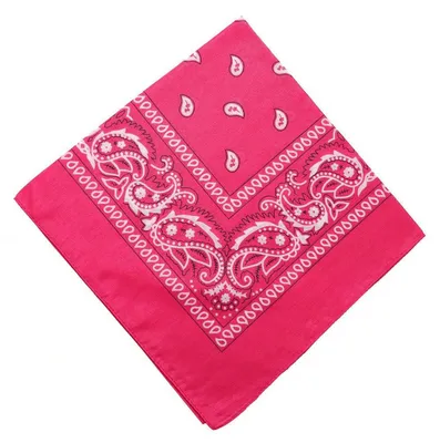 Produktbild von Go Go Gadget – 100 % Baumwolle – Bandana – Bauerntaschentuch – 55 x 55 cm – Fuchsia – Rosa