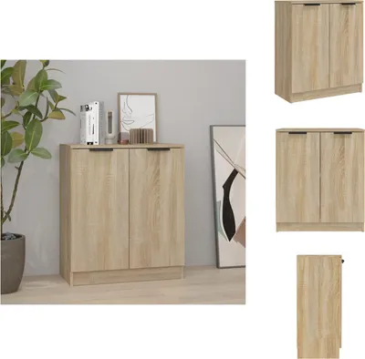 Produktbild von vidaXL Sideboard Sonoma-Eiche 60x30x70 cm Holzwerkstoff -  Sideboards
