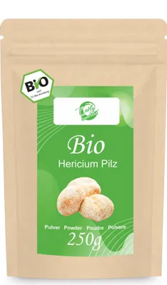 Produktbild von Hericium Pulver 250g | Igelstachelbart - Pilz