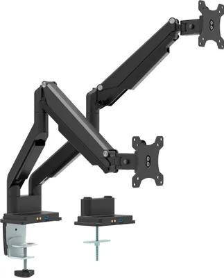 Zdjęcie produktu dla InLine 23171B, Zacisk, 18 kg, 43,2 cm (17"), 100 x 100 mm, Opcja regulacji wysokości, Czarny
