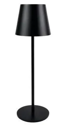 Produktbild von CASAYA LED-Akkuleuchte Tjörn, 3 w, 250 lm, schwarz, H 36,5 cm, stufenlos dimmbar, 977261