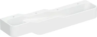 Produktbild von Geberit Bambini Spiel und Waschlandschaft, B:180cm, 4 Waschplätze, tieferes Becken rechts, ohne Überlauf, 502.978.00.1
