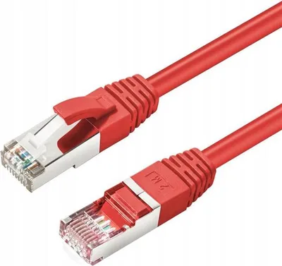 Produktbild von Microconnect MC-SFTP6A20R, 20 m, Cat6a, S/FTP (S-STP), RJ-45, RJ-45, Rot