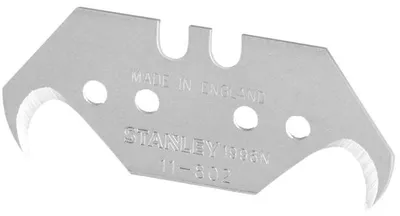 Image de Jeu de 5 lames de couteaux 1996 sans trou 50mm - STANLEY - 0-11-983