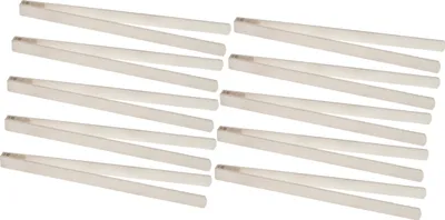 Obrázek produktu pro 10 kusů Dřevěné opékací kleště na salát 15 cm