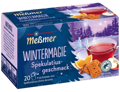 Produktbild von Meßmer Wintermagie Spekulatiusgeschmack 20er