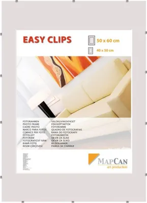 Produktbild von Cliprahmen Easyclips Normalglas 50 x 60 cm