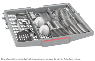 Obrázek produktu pro Bosch Serie 6 SMI6ZCS16E, Napůl vestavěné, Plná velikost (60 cm), Nerezová ocel, Knoflíky, 1,75 m, 1,65 m