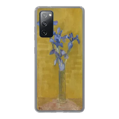 Produktbild von MuchoWow® Handyhülle Schutzhülle Hülle für Samsung Galaxy S20 FE Schwertlilien - Piet Mondrian - Alte Meister Silikon Softcase Handy Hülle - Abdeckung