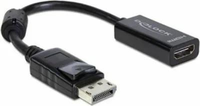 Obrázek produktu pro Delock Adaptér Displayport samec > HDMI samice