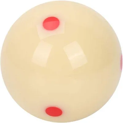 Productafbeelding van Dailygoods- Biljartbal 5.8cm - Oefenbal - Duurzaam - Hoogwaardige Hars - Schokbestendig - Glanzend - Professioneel Rond - Oefenbiljartbal