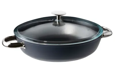 Immagine prodotto di Midnight Blue Silver Sambonet Pfanne 2Griffe 28 mD Aluminium 51075-78