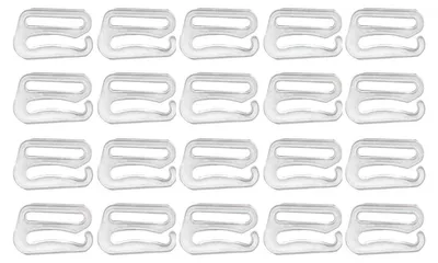 20 BH Feststeller aus Kunststoff transparent