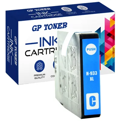 Zdjęcie produktu dla Tusz Do Drukarki Hp Officejet 6100 6600 6700 7110 7610 7612 933Xl Cyan