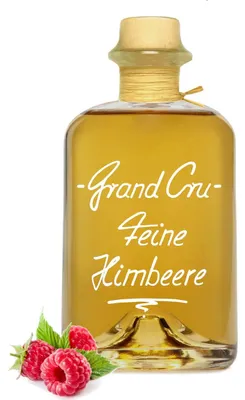 Produktbild von Grand Cru Feine Himbeere 0,5 L fruchtig & sehr mild 40% Vol. Obstler Schnaps Edelspirituose Himbeerschnaps