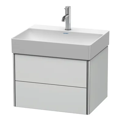 Produktbild von Waschtischunterbau XSQUARE 397x584x460mm weiß seidenmatt 397 x 584 x 460 mm weiß seidenmatt