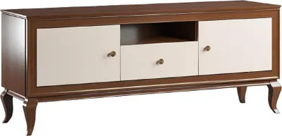Image de TV Lowboard Sideboard TV Armoire Meuble multimédia Table de télévision Armoire de télévision