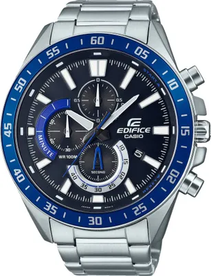 Produktbild von Casio Herrenuhr Edifice Armbanduhr EFV-620D-1A2VUEF Edelstahlarmband