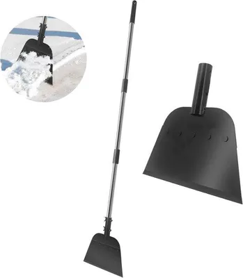 Productafbeelding van Stevige Stalen Tuinschep 136 cm voor Sneeuwruimen en Tuinonderhoud