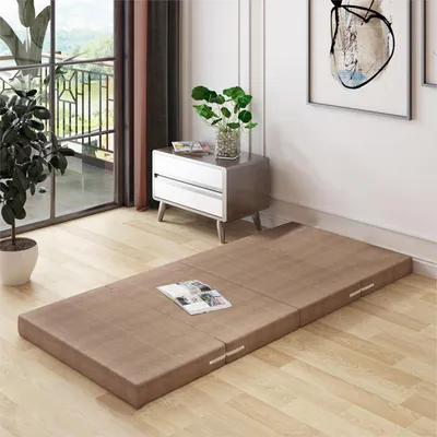 Image de Matelas de voyage pliable antidérapant, confortable et offrant un bon soutien