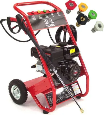 Obrázek produktu pro Benzínový vysokotlaký čistič 170 barů 7PS benzínový motor Parní tryska 8m 5 trysek 56028
