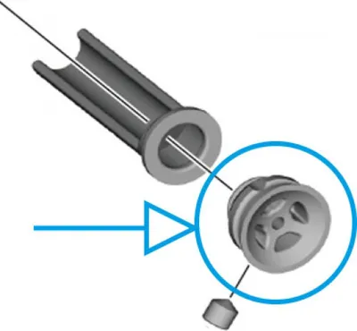 Produktbild von SHIMANO Abdeckung Ausgleichsbehälter BL-MT501 - Ersatzteil für Scheibenbremsh....