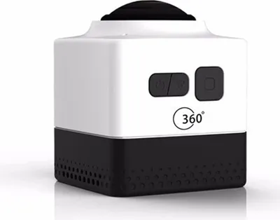 Image de CUBE360 Mini caméra sportive WIFI pour l'extérieur-Blanc