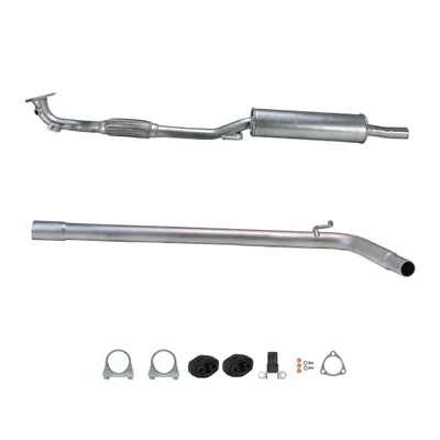 Produktbild von Vorschalldämpfer + Mittelrohr VW Polo IV 9N3 1.2 ab.Bj.2006, Seat Ibiza III IV, Fabia, Auspuff