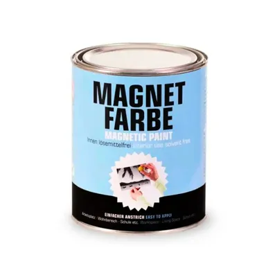 Produktbild von Milacor Magnetfarbe grau 2,5 Liter
