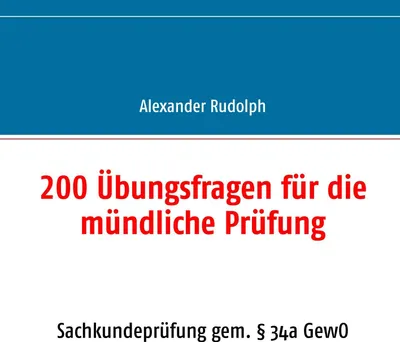 Produktbild von 200 Übungsfragen für die mündliche Prüfung