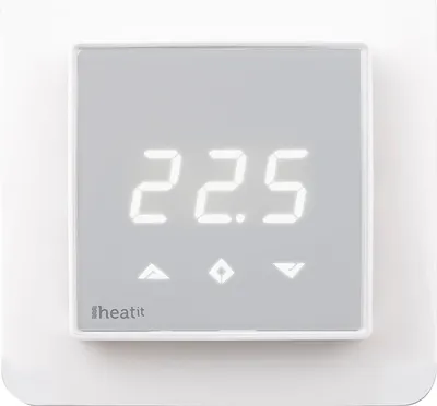 Produktbild von Heatit Z-Wave Thermostat Weiß  für elketrische Fußbodenheizung Temperaturregler Heizungssteuerung