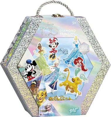 Immagine prodotto di Set creativo per il 100° anniversario di Disney, pittura a diamante