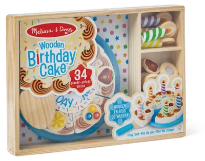 Imagen del producto de Melissa & Doug set de pastel de cumpleaños