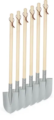 Image de Pelles, set de 6, gris